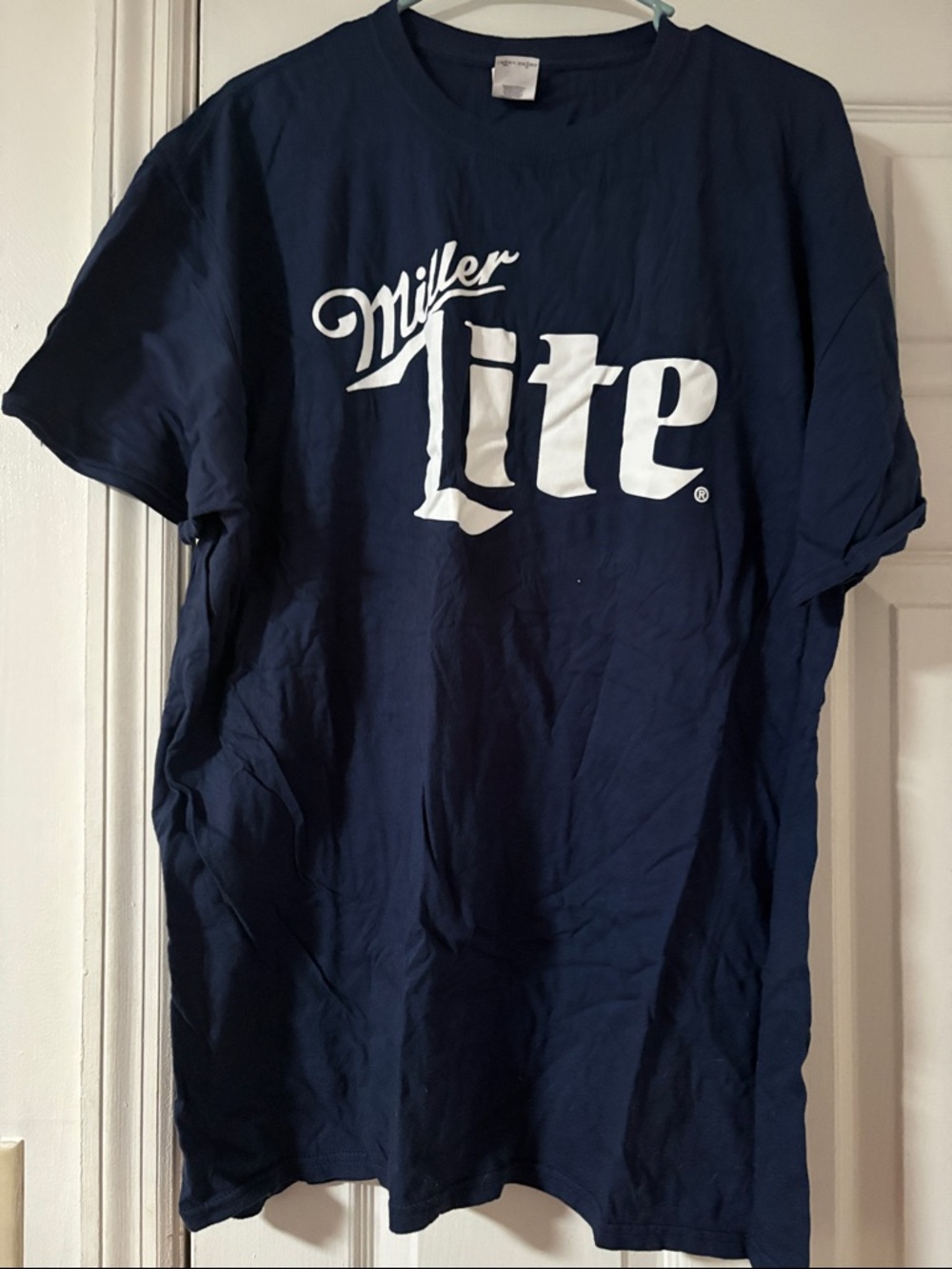 Men's Miller Lite T-Shirt in Slate Blue